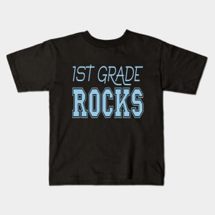 1st Grade Rocks Kids T-Shirt